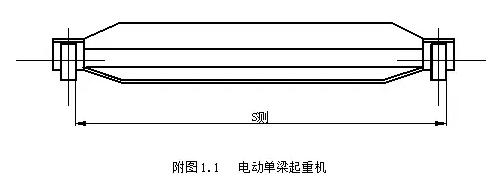 电动单梁起重机跨度测量